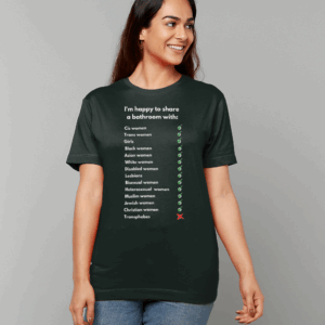 Gildan Heavy Cotton T-Shirt Share bathroom with women