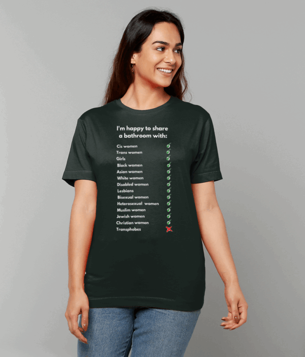 Gildan Heavy Cotton T-Shirt Share bathroom with women