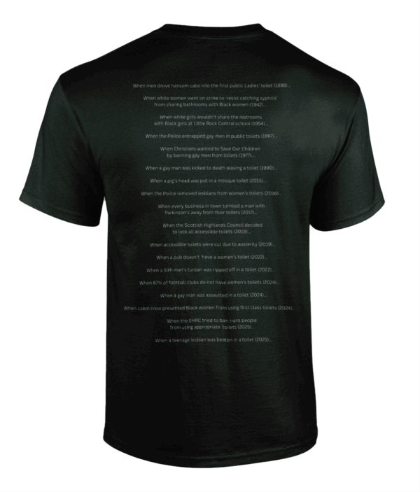 Gildan Heavy Cotton T-Shirt It was never about toilets - Image 2