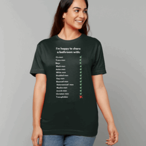 Gildan Heavy Cotton T-Shirt Share bathroom with men